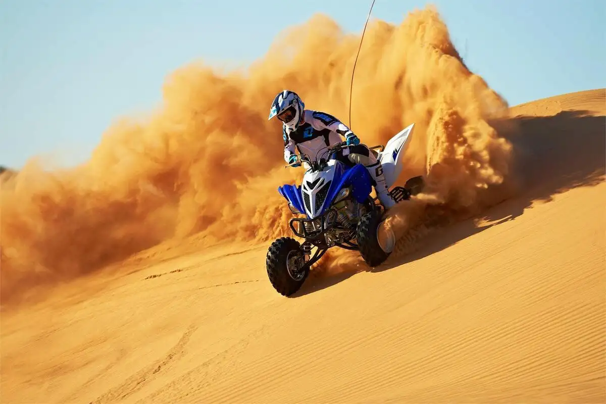 Morning quad bike desert safari